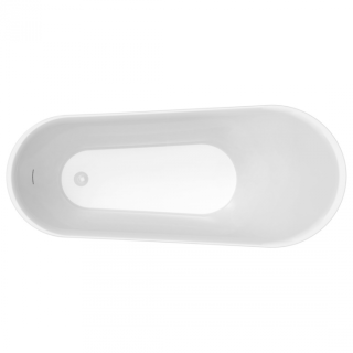 Ванна акриловая Delice Vintage DLR440105Gr 162х69 серая матовая